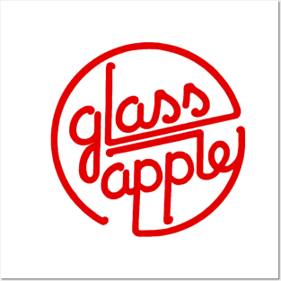 Glass Apple Topeka (front/back) Old LG & New logos Posters and Art